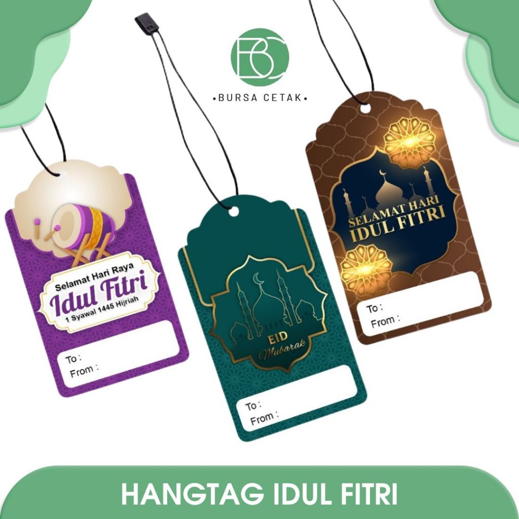 

BURSA CETAK - Cetak Hang Tag Idul Fitri Label Tag Kado HangTag Hampers Parcel Gift Kartu Ucapan Lebaran 2024