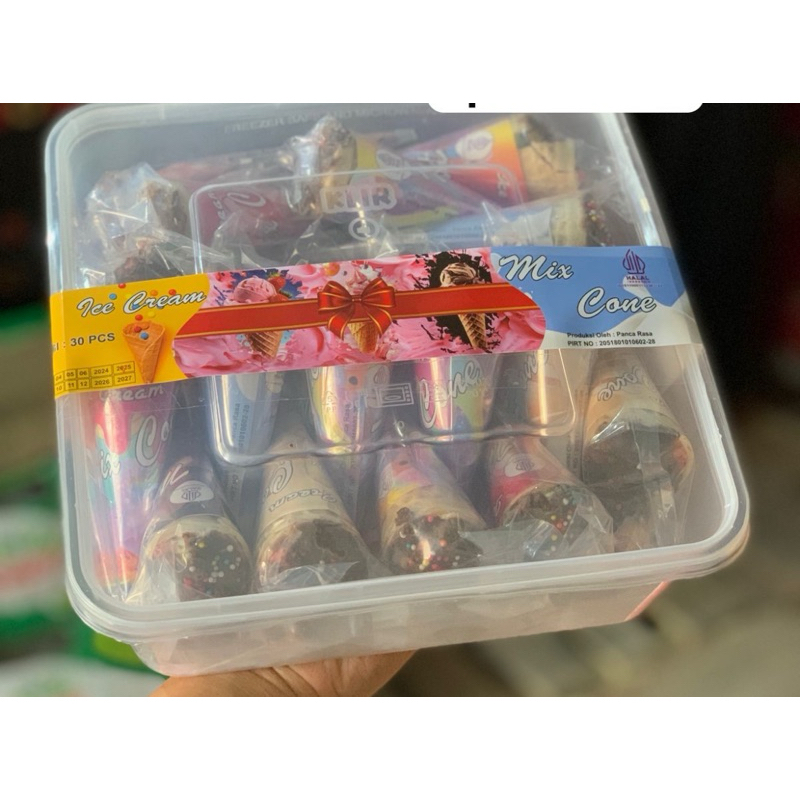

mix cone aneka rasa isi 30 cone