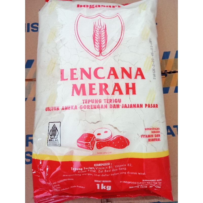 

TEPUNG TERIGU LENCANA MERAH ECO 1 KG