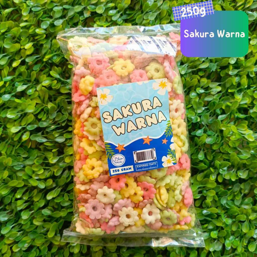 

Sakura Warna isi 250 gr - Jajan Kiloan/Oleh-Oleh Khas Semarang