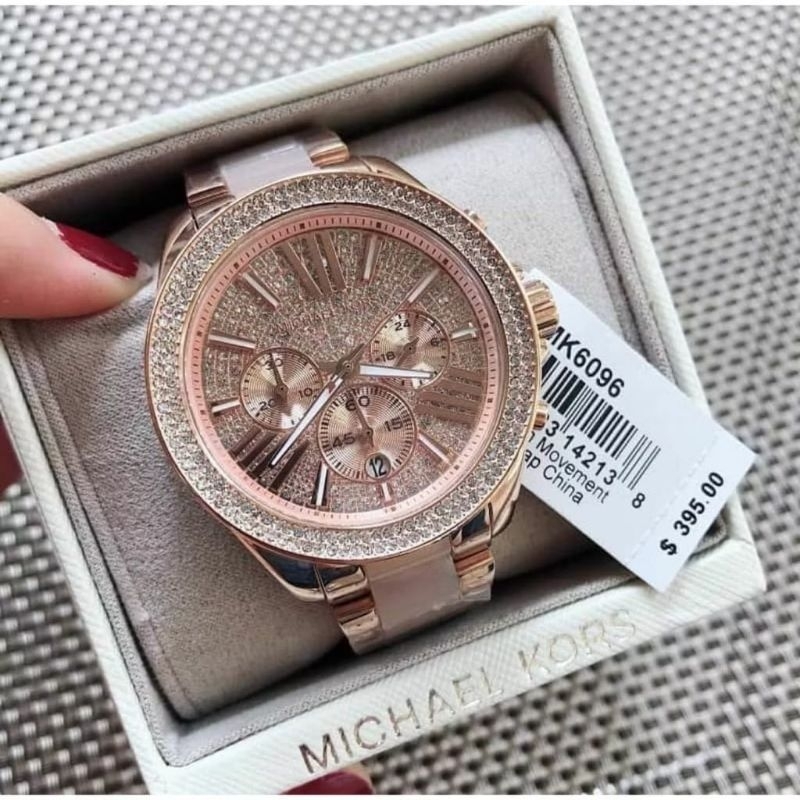 JAM TANGAN WANITA MICHAELKORS CERAMIC MK6096 | MK 6096 ORIGINAL