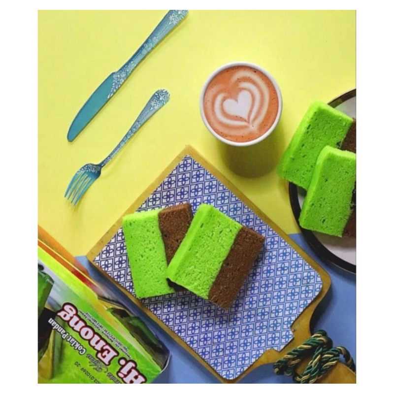 

BROWNIES KUKUS PANDAN COKELAT HJ.ENONG + gratis packing kardus