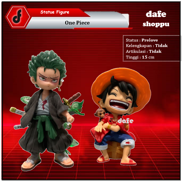 Prelove Action Figure Statue Zoro Luffy One Piece Hobby Japan Statue Anime