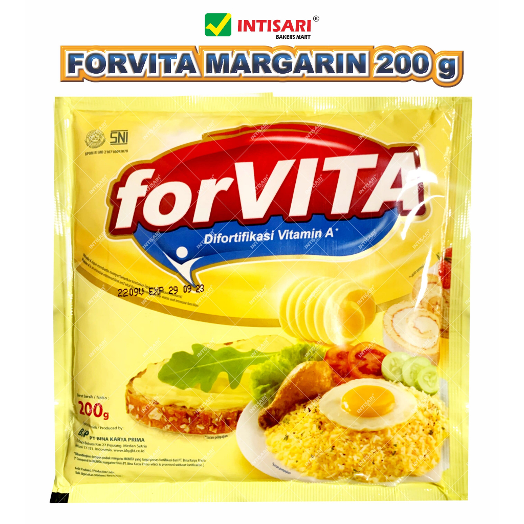 

FORVITA MARGARIN SERBAGUNA 200 G