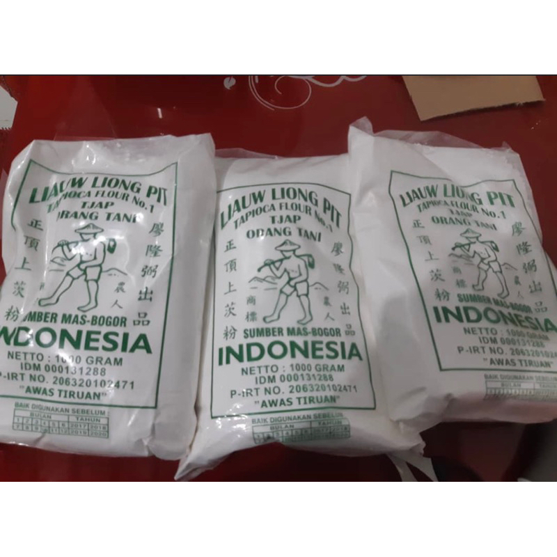 

Sagu Tani Liauw Liong Pit 1 Kg / Tepung Tapioca Liong Pit 1 Kg