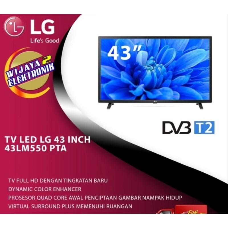 TV LG 43" Digital TV
