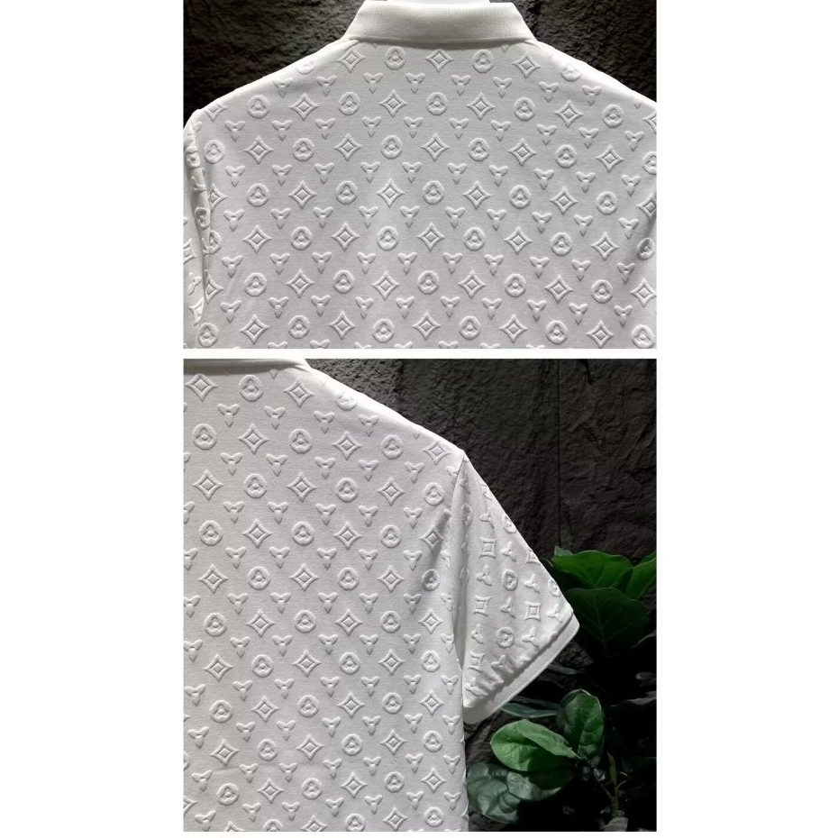 Big Sale BernapasPolo Shirt Pria Kaos Ice Silk Pria Berkerah Motif Baju Pria Original 100% Kaos Polo