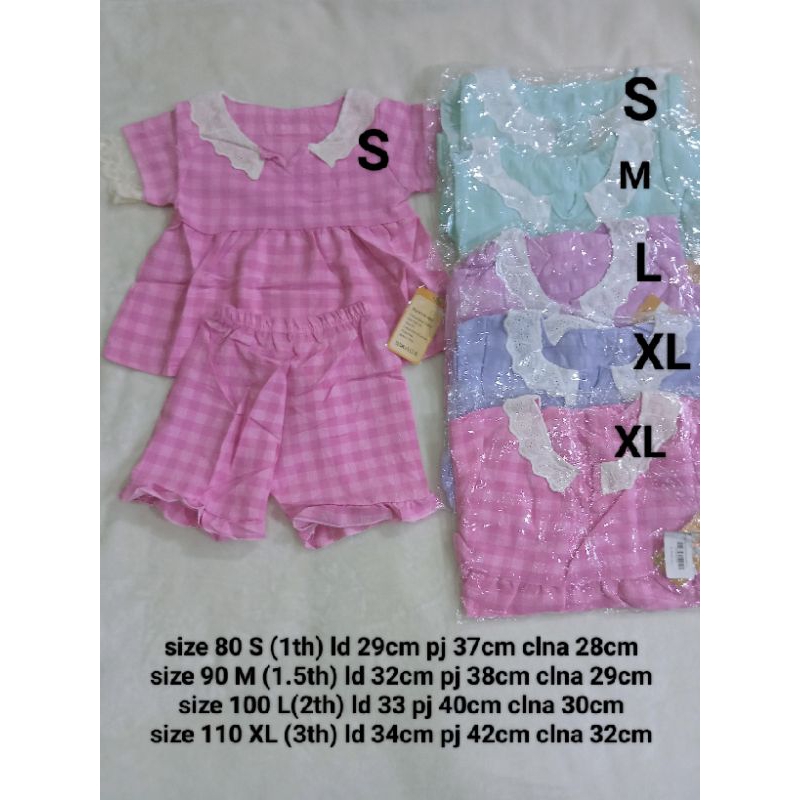 setelan anak import by wayne