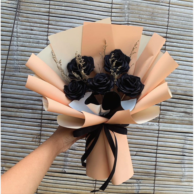 

buket pita satin