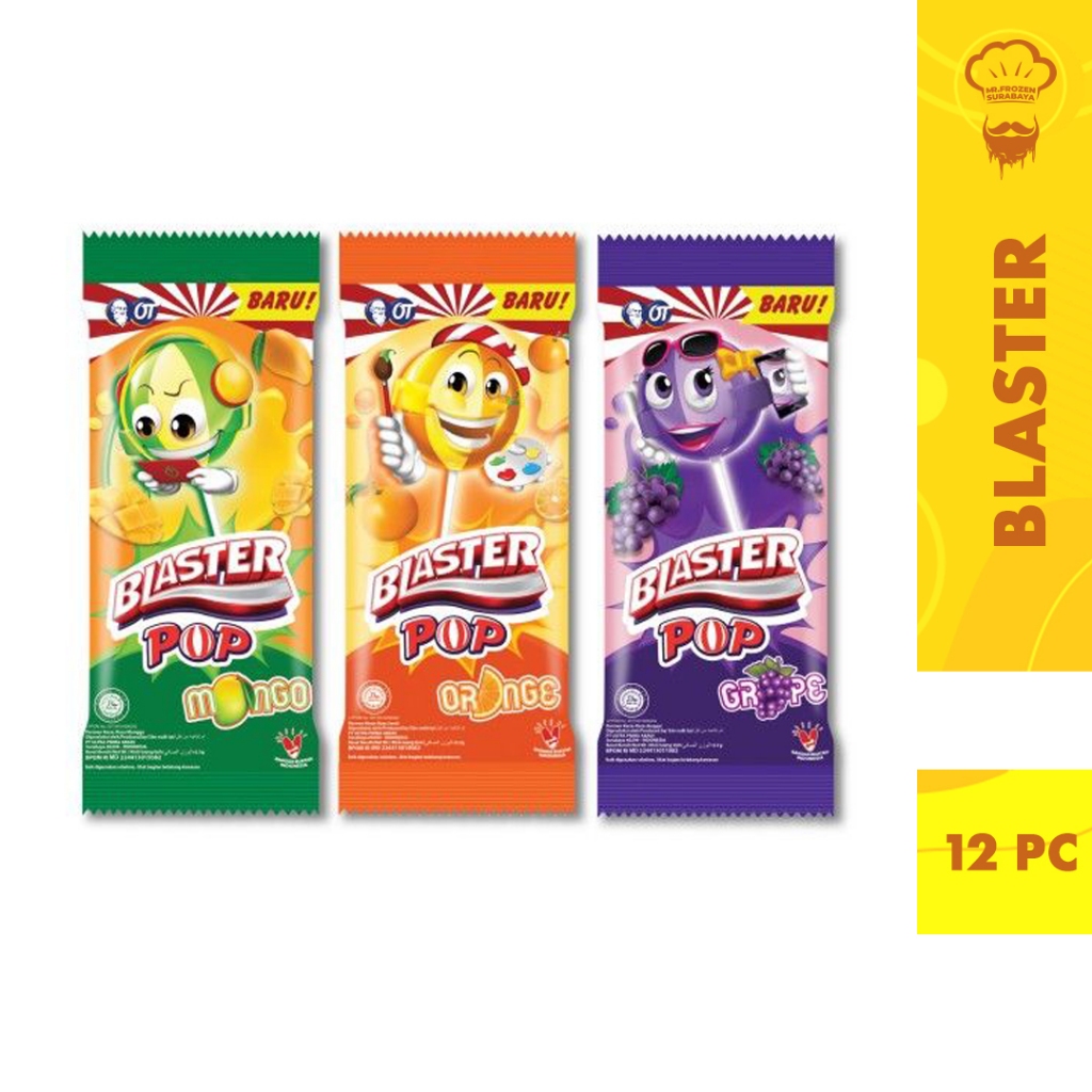 

Permen Blaster Pop Renceng Rasa Buah Isi 12 Pc