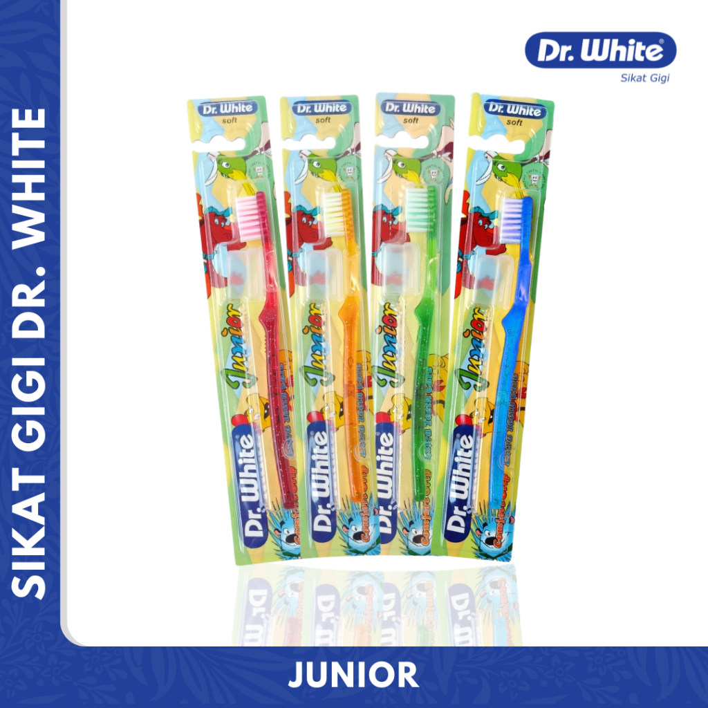 SIKAT GIGI Dr White JUNIOR/sikat gigi anak