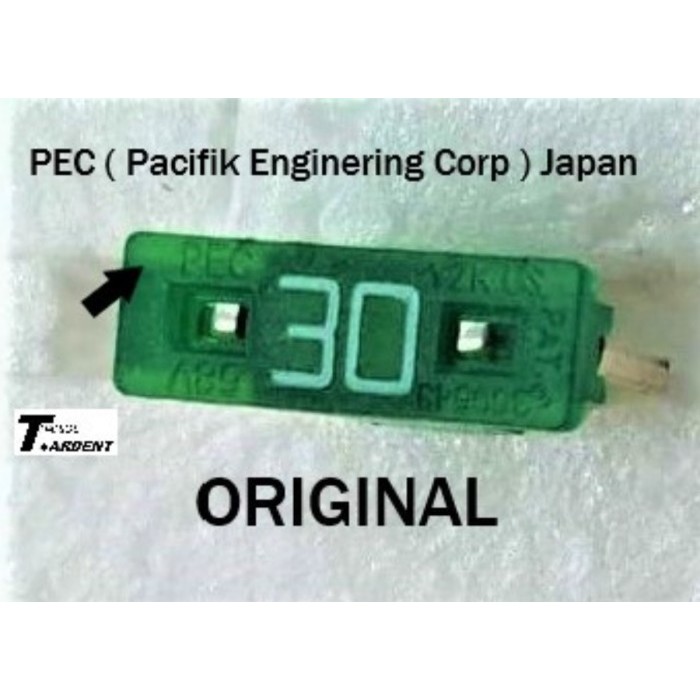 UYUI Fuse micro orinal PEC Japan Sekring Tancap Low Profile MIX paket