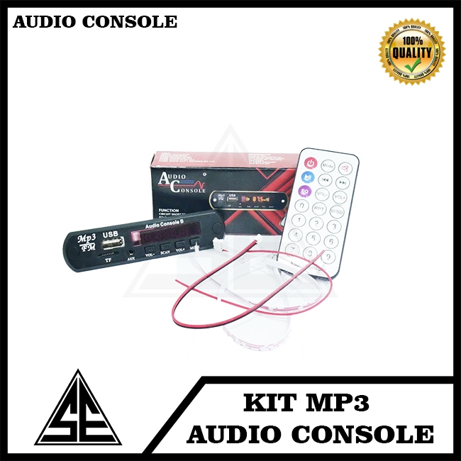KIT MP3  BLUETOOTH AUDIO CONSOLE