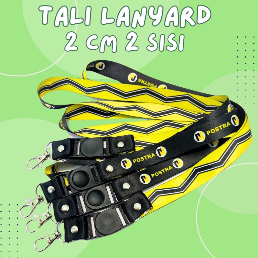 

Lanyard id card custome printing sublim 2 cm cetak 2 sisi/cetak tali lanyard id card printing desain bebas/tali lanyard id card custome/gantungan id card custom