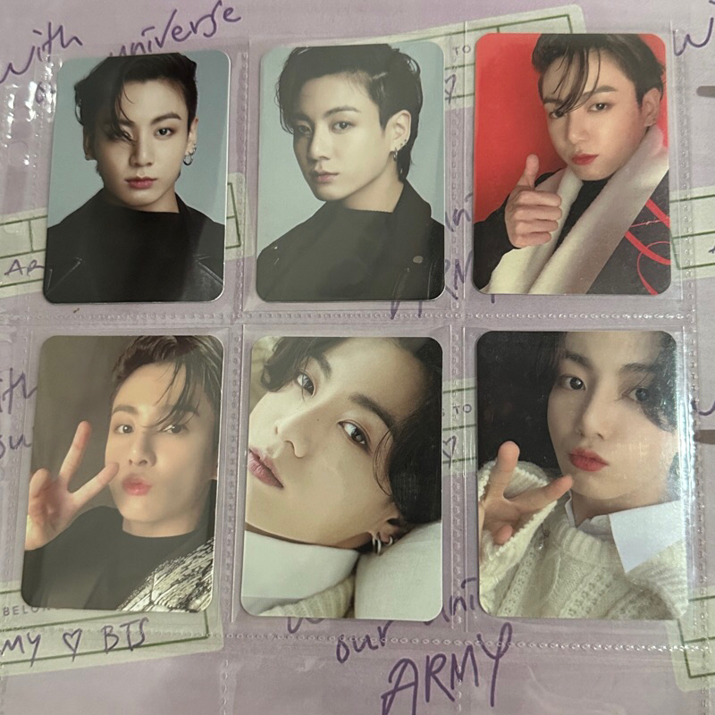 PHOTOCARD PC JUNGKOOK DICON FULLSET