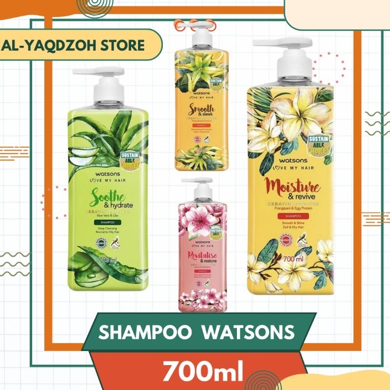 Shampoo WATSONS - All Varian - 700ml