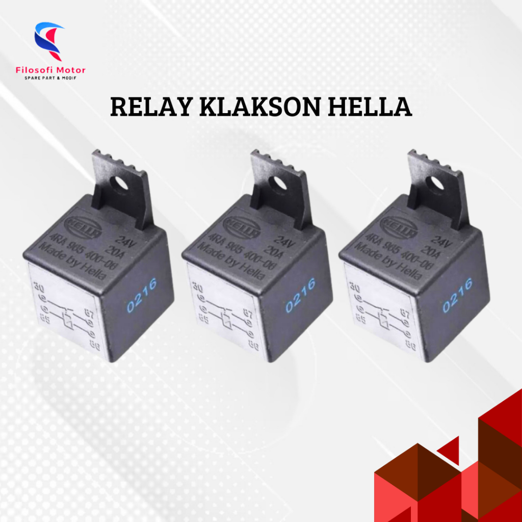 Relay klakson hella/relay hella
