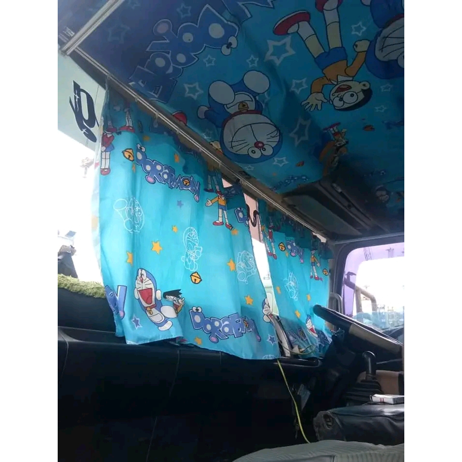 Aksesoris mobil Gorden mobil truk Tirai kaca samping dan kaca Depan