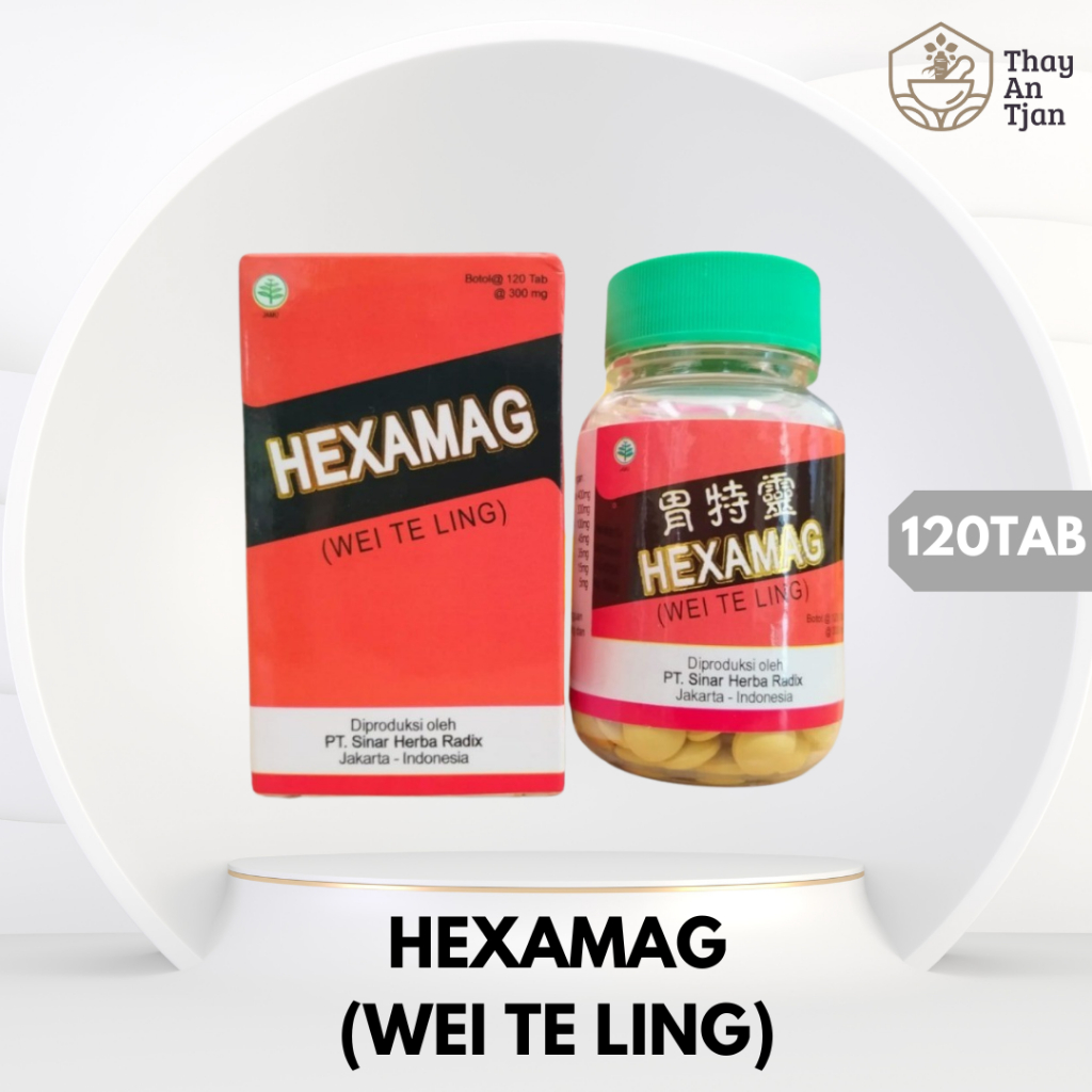 HEXAMAG WEI TE LING | OBAT MAAG | INFEKSI LAMBUNG | INFEKSI USUS | KEMBUNG