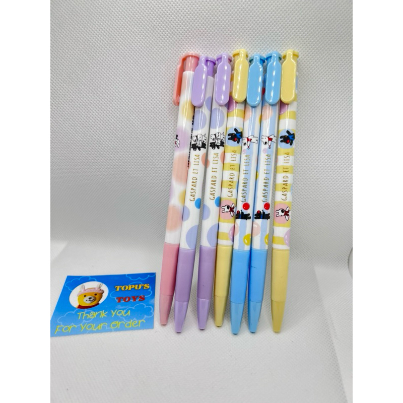 

M&G Pulpen Grip Cetek Ballpaint Gaspard et Lisa - Ballpoint Pen Pastel Tip 0.5 mm