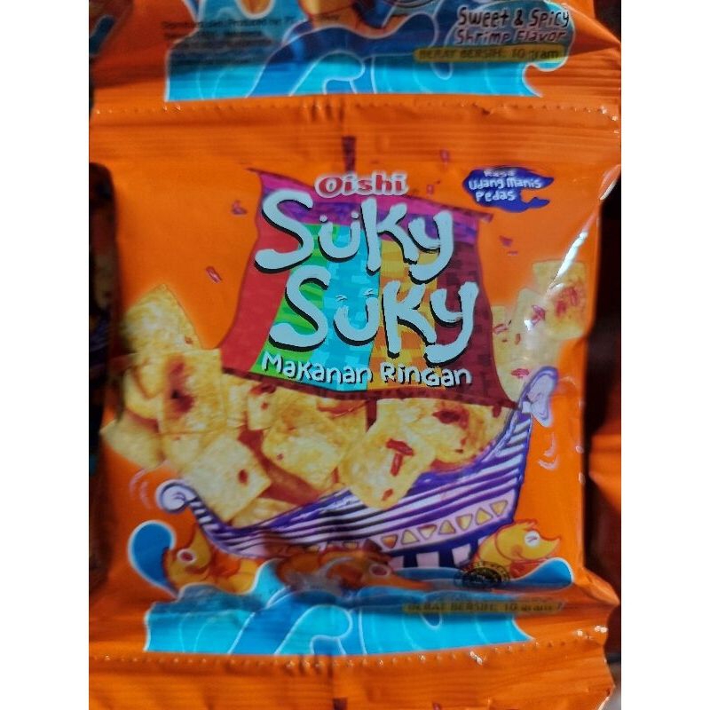 

Oishi Suky Suky Rasa Udang Manis Pedas