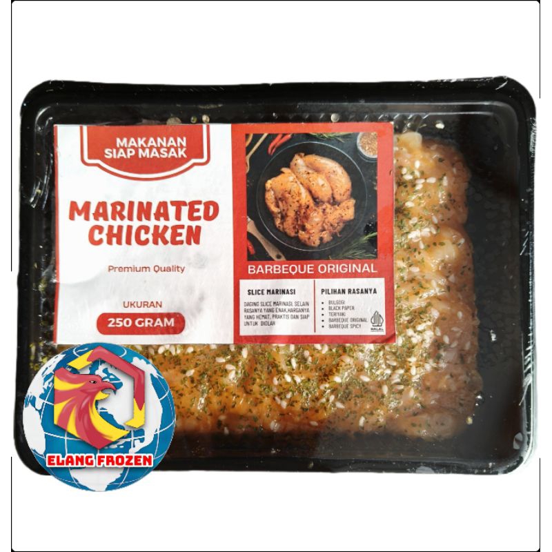 

Chicken Marinated BBQ Original Sauce | Chicken Marinasi Saus BBQ Original Meat 24 250gr