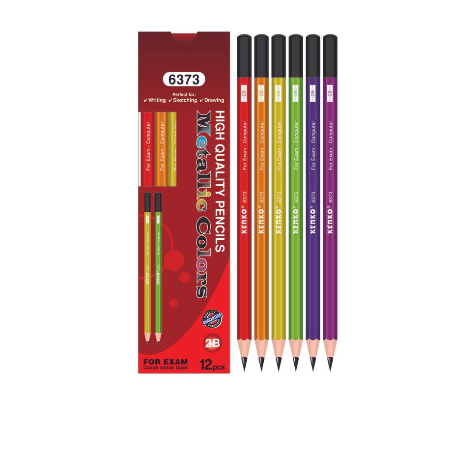 

FASH SALE PACK Pensil Pencils 2B Hitam Kenko 6373 MURAH