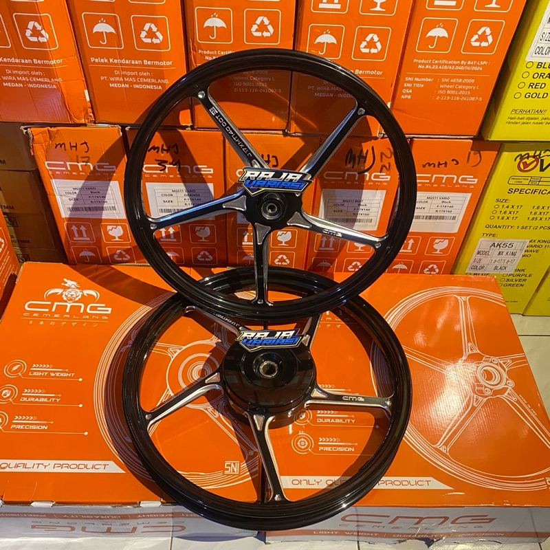 Velg Velek Racing CNC CMG Enkei 511 P5 Ring 17 Honda Vario 125 150 Old New 160 Cbs Velg cmg 511 vari