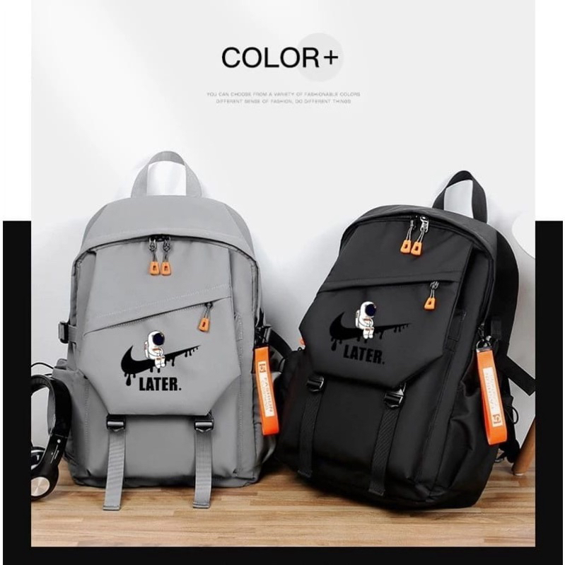 Tas Ransel Sekolah Anak Laki Laki SMP SMP  Tas Ransel ASTRONOT NASA LATER