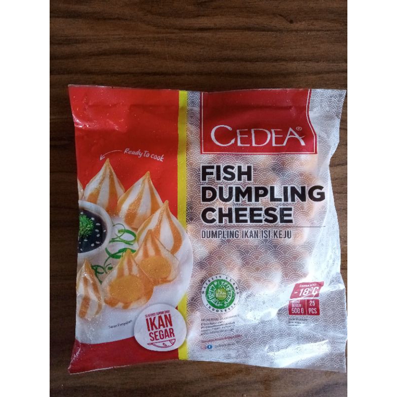 

Dumpling ayam dan keju 500g cedea