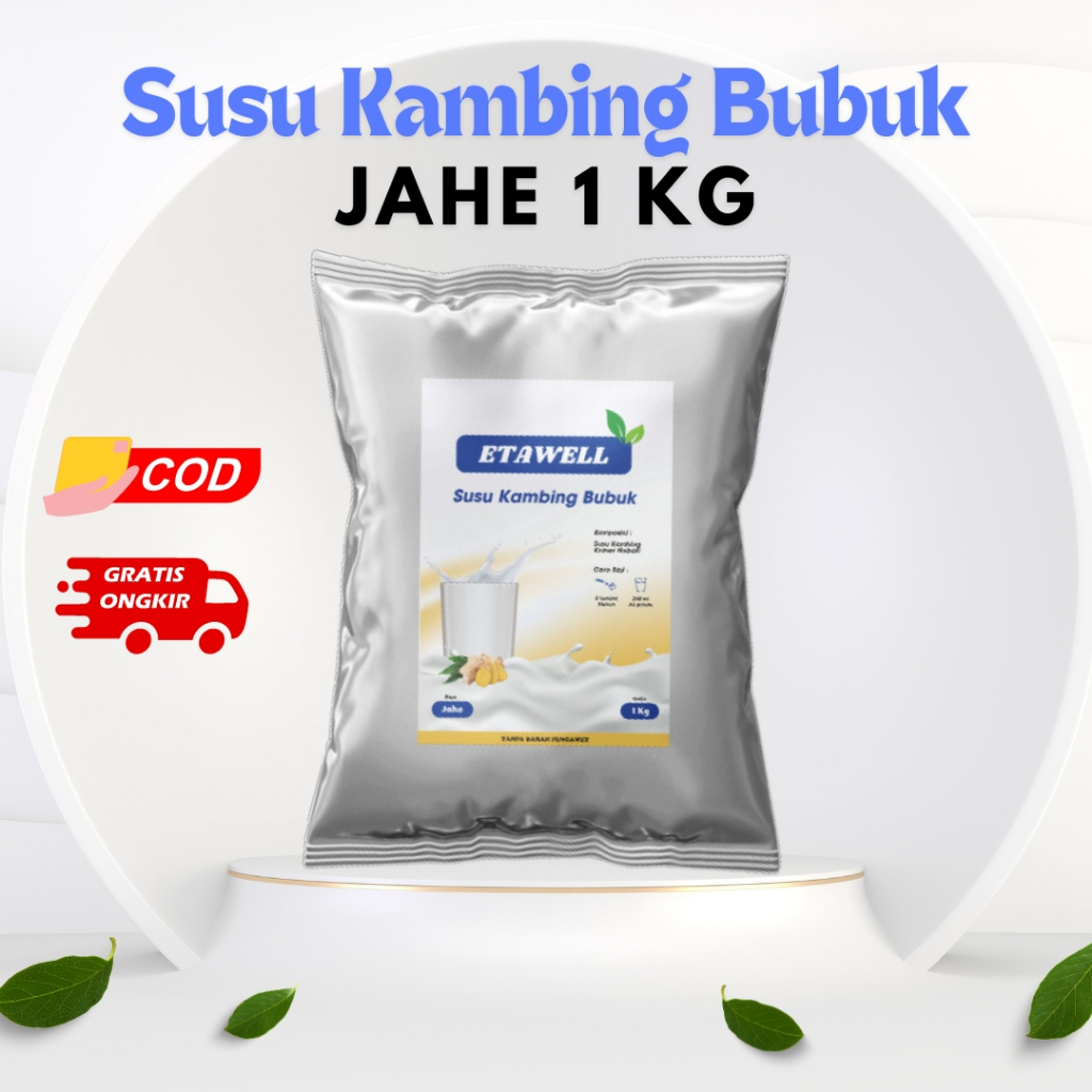 

Etawell - Susu Kambing Bubuk Jahe 1000 Gr