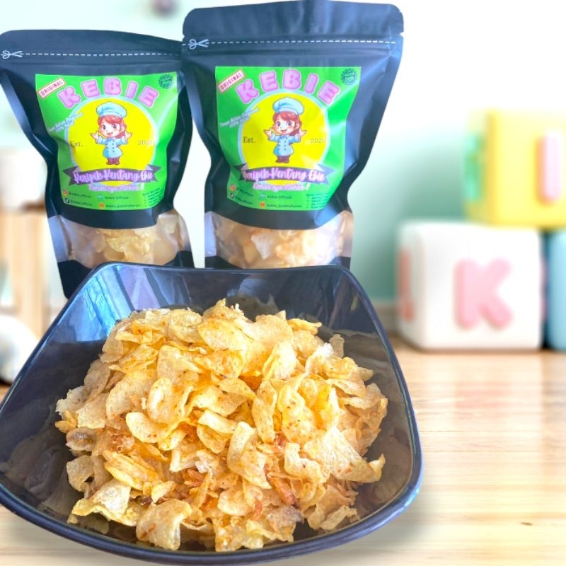 

Kebie - Keripik Kentang Bawang Ebie - Original