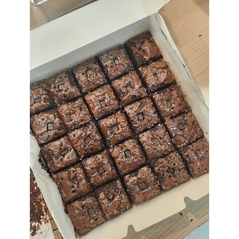 

Fudgy Belgian Choco Brownies