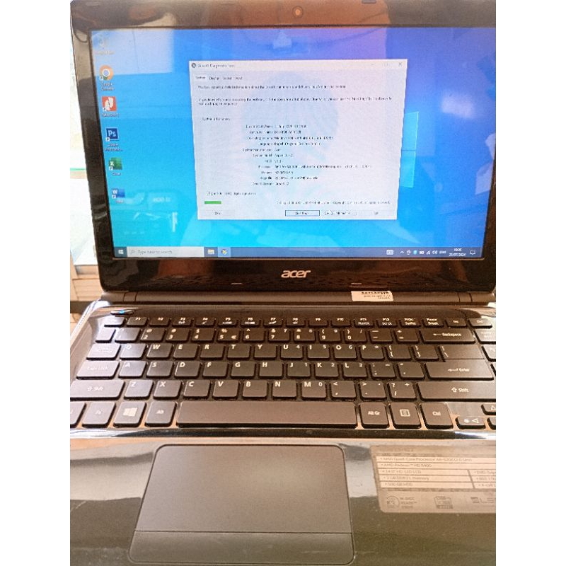 laptop acer e1-422  AMD 5200 - leptop acer Amd A6 14"