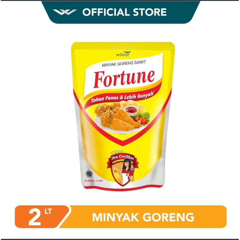 

Minyak goreng FORTUNE kemasan 2 L