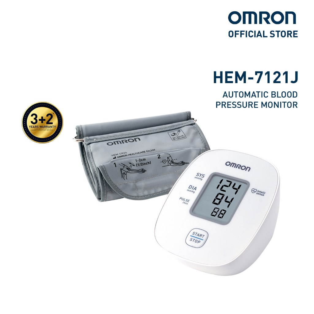 OMRON Blood Pressure Monitor HEM 7121J Tensimeter Digital