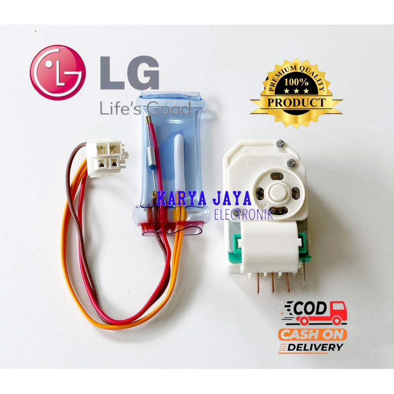 Timer Dan Defrost Bimetal Kulkas LG 2 pintu Inverter 1 Set