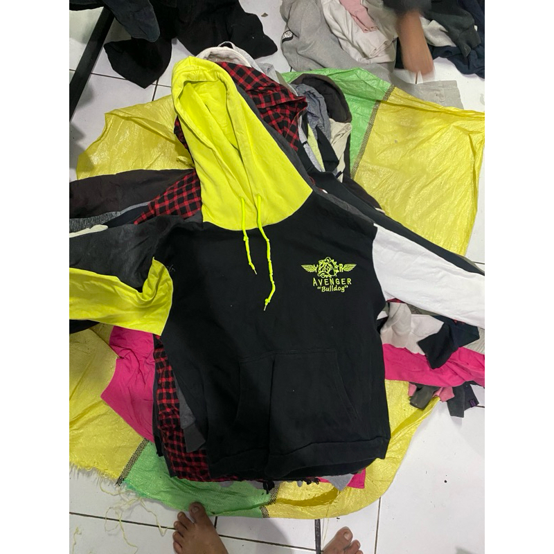 borongan hoodie kakian 45 pcs