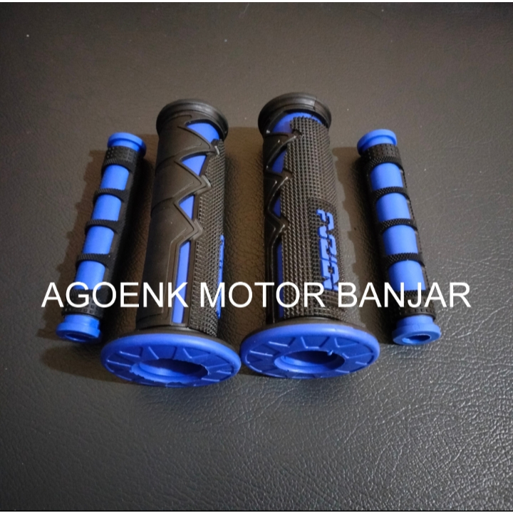 paket Handgrip motor shark / grip motor / handfat / sarung gas motor variasi set karet handle jari r
