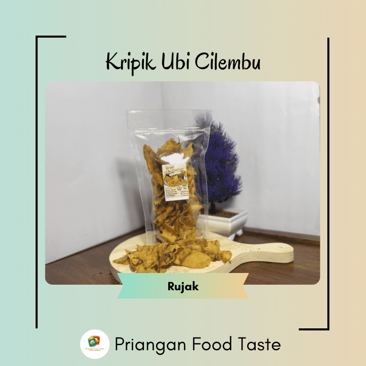 

KERIPIK/KRIPIK UBI CILEMBU MADU ASLI CILEMBU KEMASAN 60 GR/GRAM VARIAN/RASA RUJAK