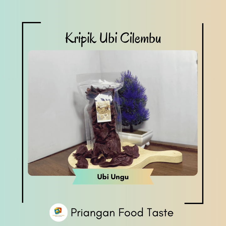 

KERIPIK/KRIPIK UBI CILEMBU MADU ASLI CILEMBU KEMASAN 60 GR/GRAM VARIAN/RASA UBI UNGU