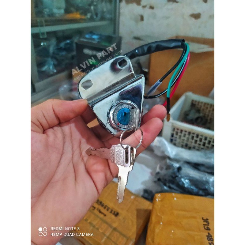 KUNCI KONTAK CG/CB IMPORT SET PANGKON KUNCI KONTAK CB GL MP TIGER GL100