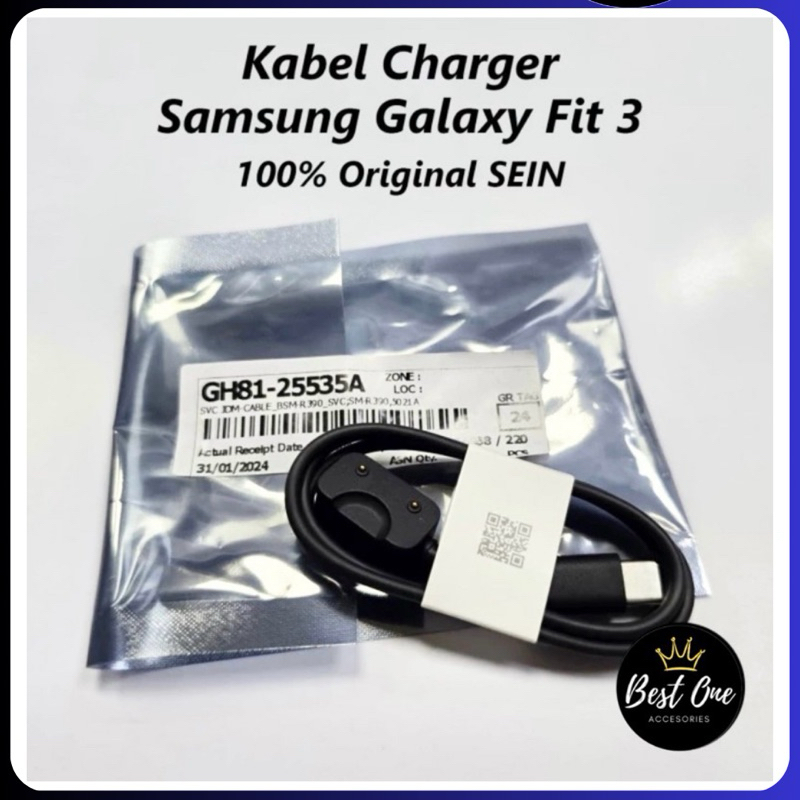 Kabel Charger Samsung Galaxy Fit3 / Samsung Fit 3 Original Resmi SEIN