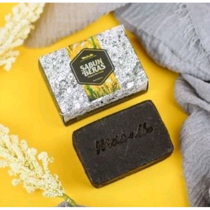 Mabello  Bedak Lotong Original Sabun Dan Lulur