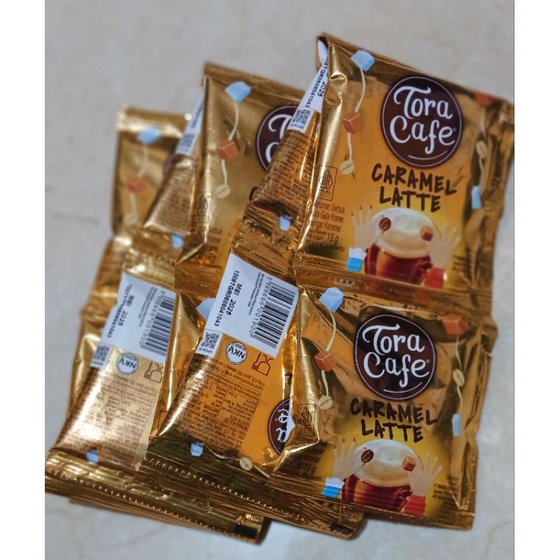 

tora bika cafe caramel latte 19gr isi 10 sachet