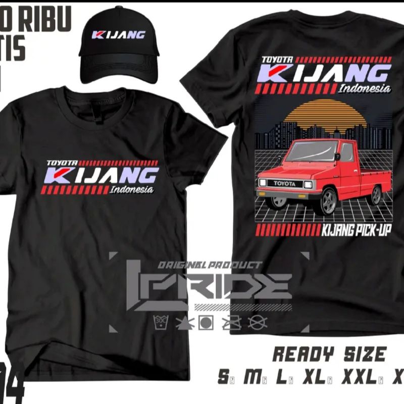 KAOS MOBIL KIJANG KOTAK FREE TOPI || KAOS KIJANG KOTAK || KAOS || KUALITAS PREMIUM