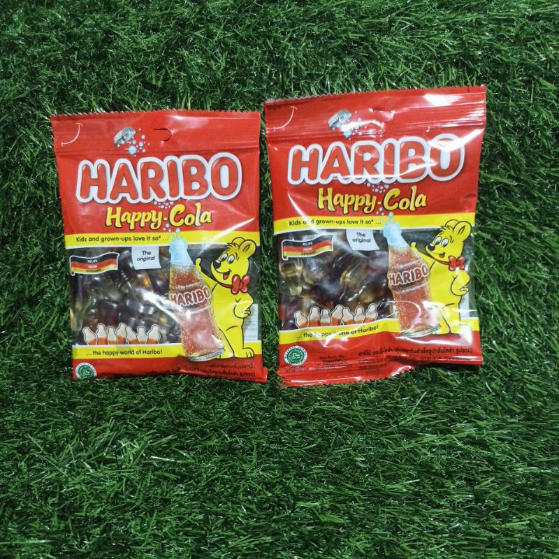 

Haribo jelly varian happy cola. halal