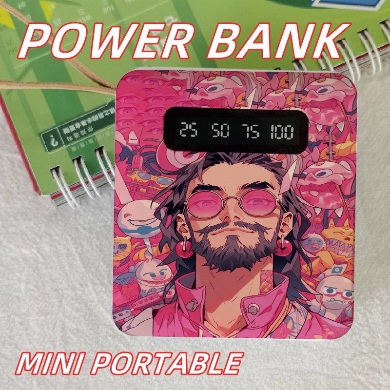 Powerbank 20000mAh Power Bank Pengisian Fast Charging 4IN1 Cable Full Capacity Mini Powerbank Portab