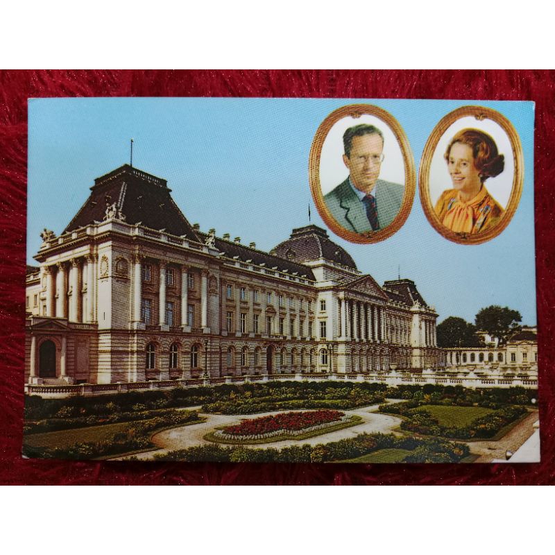 

Post Card Belgia Palais Royal Brussels UN USED