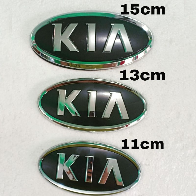 Emblem logo kia ukuran original kia picanto visto carens pregio rio cerato sportage carnival
